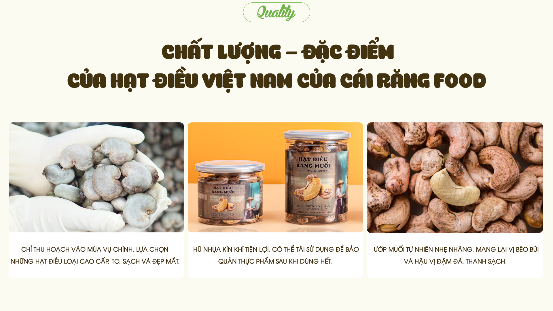 chất lượng