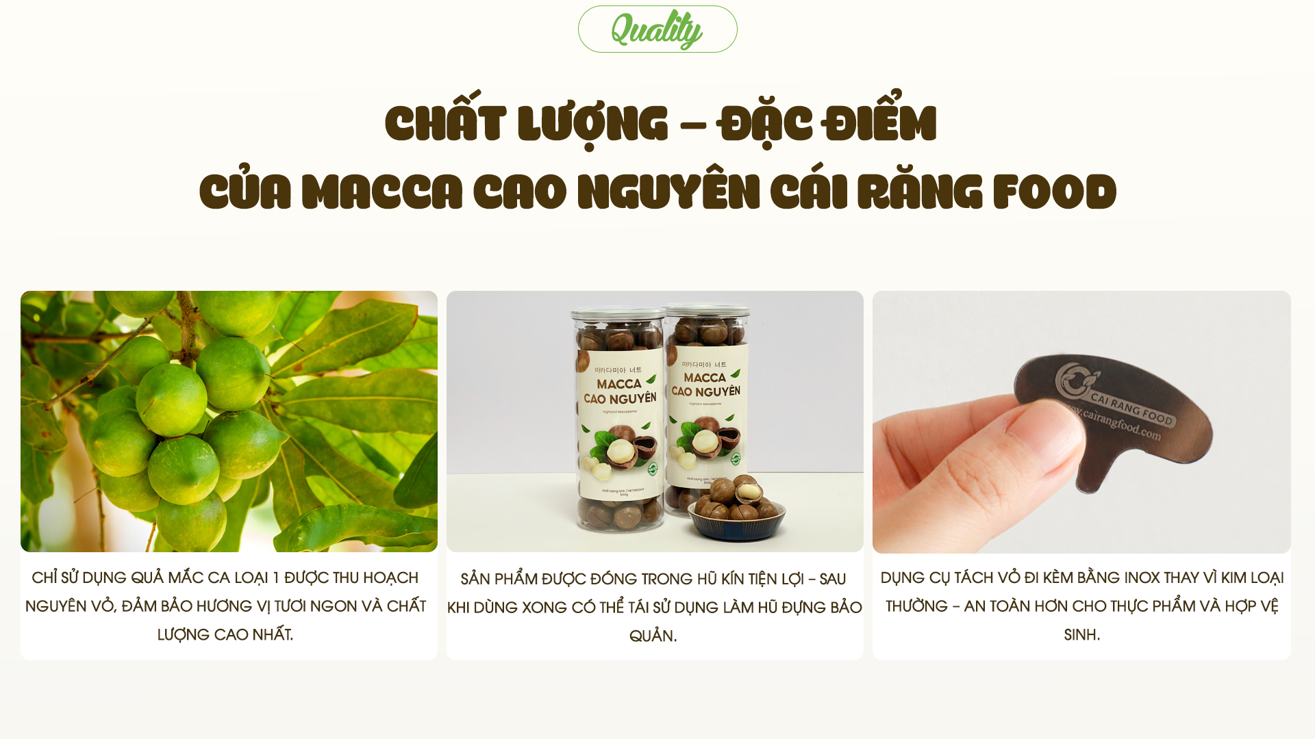chất lượng mc